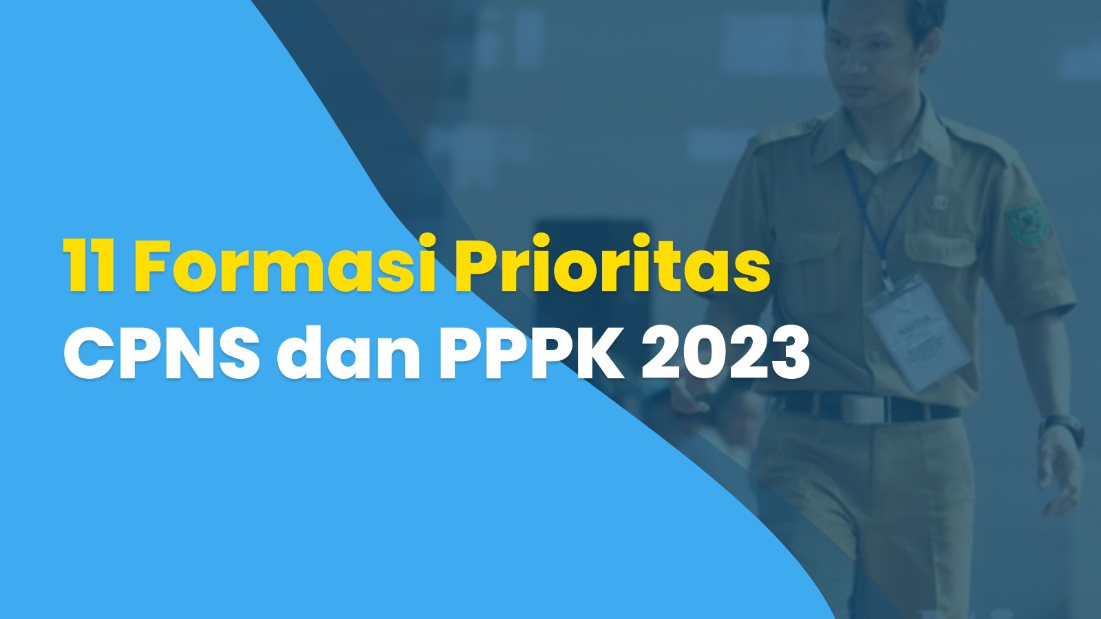 11 Formasi Prioritas CPNS dan PPPK 2023