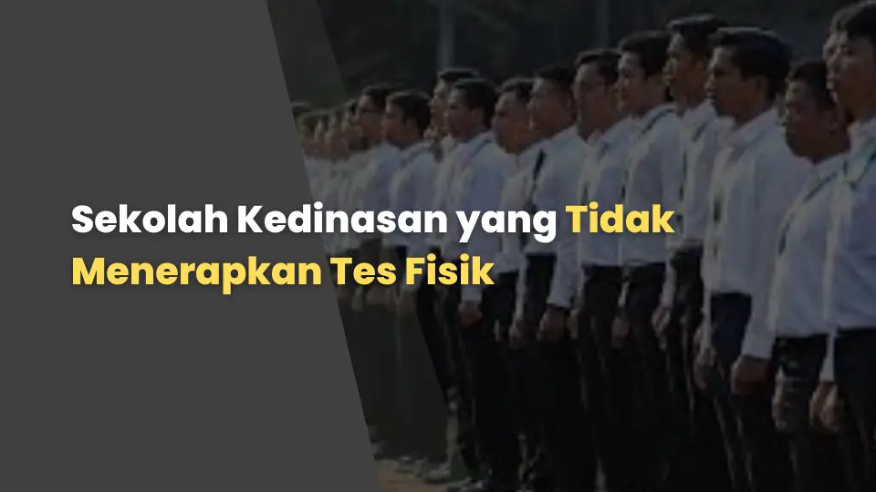 Sekolah Kedinasan Ini Tidak Menerapkan Tes Fisik